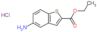 ethyl 5-aminobenzothiophene-2-carboxylate hydrochloride