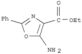 4-Oxazolecarboxylicacid, 5-amino-2-phenyl-, ethyl ester