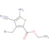 2-Thiophenecarboxylic acid, 5-amino-3-(bromomethyl)-4-cyano-, ethylester