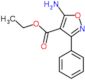 ethyl 5-amino-3-phenyl-1,2-oxazole-4-carboxylate