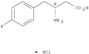 Benzenebutanoicacid, b-amino-4-fluoro-, hydrochloride (1:1),(bR)-