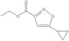 3-Isoxazolecarboxylic acid, 5-cyclopropyl-, ethyl ester