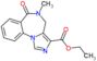 ethyl 5-methyl-6-oxo-5,6-dihydro-4H-imidazo[1,5-a][1,4]benzodiazepine-3-carboxylate