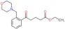 Ethyl 2-(4-morpholinylmethyl)-δ-oxobenzenepentanoate