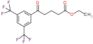 ethyl 5-[3,5-bis(trifluoromethyl)phenyl]-5-oxo-pentanoate