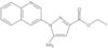 Ethyl 5-amino-1-(3-quinolinyl)-1H-pyrazole-3-carboxylate