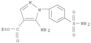 1H-Pyrazole-4-carboxylicacid, 5-amino-1-[4-(aminosulfonyl)phenyl]-, ethyl ester