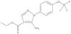 Ethyl 5-amino-1-[4-(trifluoromethoxy)phenyl]-1H-pyrazole-4-carboxylate