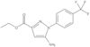 Ethyl 5-amino-1-[4-(trifluoromethyl)phenyl]-1H-pyrazole-3-carboxylate