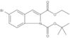 1-(1,1-Dimethylethyl) 2-ethyl 5-bromo-1H-indole-1,2-dicarboxylate