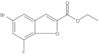 Ethyl 5-bromo-7-fluoro-2-benzofurancarboxylate