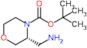 tert-Butyl-(3R)-3-(aminomethyl)morpholin-4-carboxylat