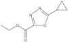 1,3,4-Oxadiazole-2-carboxylic acid, 5-cyclopropyl-, ethyl ester