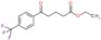 Ethyl δ-oxo-4-(trifluoromethyl)benzenepentanoate