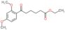 ethyl 6-(2,4-dimethoxyphenyl)-6-oxo-hexanoate