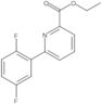 Ethyl 6-(2,5-difluorophenyl)-2-pyridinecarboxylate