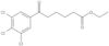 Ethyl 3,4,5-trichloro-ε-oxobenzenehexanoate