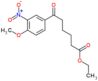 ethyl 6-(4-methoxy-3-nitro-phenyl)-6-oxo-hexanoate