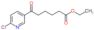 ethyl 6-(6-chloro-3-pyridyl)-6-oxo-hexanoate