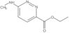 Ethyl 6-(methylamino)-3-pyridazinecarboxylate