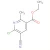 3-Pyridinecarboxylic acid, 6-chloro-5-cyano-2-methyl-, ethyl ester
