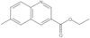 3-Quinolinecarboxylic acid, 6-methyl-, ethyl ester