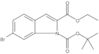 1-(1,1-Dimethylethyl) 2-ethyl 6-bromo-1H-indole-1,2-dicarboxylate