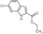 ethyl 6-chloro-1H-pyrrolo[2,3-b]pyridine-2-carboxylate