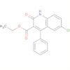 3-Quinolinecarboxylic acid, 6-chloro-1,2-dihydro-2-oxo-4-phenyl-, ethylester