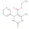 5-Pyrimidinecarboxylic acid,1,2,3,4-tetrahydro-6-methyl-4-(3-pyridinyl)-2-thioxo-, ethyl ester