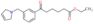 Ethyl 3-[(2,5-dihydro-1H-pyrrol-1-yl)methyl]-ε-oxobenzenehexanoate