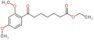 ethyl 7-(2,4-dimethoxyphenyl)-7-oxo-heptanoate