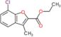 ethyl 7-chloro-3-methyl-1-benzofuran-2-carboxylate