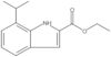 Ethyl 7-(1-methylethyl)-1H-indole-2-carboxylate