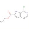 1H-Pyrrolo[2,3-c]pyridine-2-carboxylic acid, 7-chloro-, ethyl ester