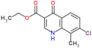 ethyl 7-chloro-8-methyl-4-oxo-1,4-dihydroquinoline-3-carboxylate