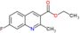 ethyl 7-fluoro-2-methyl-quinoline-3-carboxylate