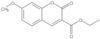 Ethyl 7-methoxy-2-oxo-2H-1-benzopyran-3-carboxylate