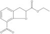 2-Benzofurancarboxylic acid, 2,3-dihydro-7-nitro-, ethyl ester