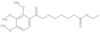 Ethyl 2,3,4-trimethoxy-η-oxobenzeneoctanoate