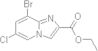 Ethyl8-bromo-6-chloroH-imidazo[1,2-a]pyridine-2-carboxylate