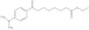 Ethyl 4-(dimethylamino)-η-oxobenzeneoctanoate