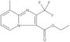 Ethyl 8-methyl-2-(trifluoromethyl)imidazo[1,2-a]pyridine-3-carboxylate