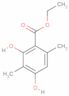 ethyl 2,4-dihydroxy-3,6-dimethylbenzoate