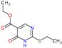 ethyl 2-(ethylsulfanyl)-6-oxo-1,6-dihydropyrimidine-5-carboxylate