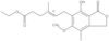 Ethyl (4E)-6-(1,3-dihydro-4-hydroxy-6-methoxy-7-methyl-3-oxo-5-isobenzofuranyl)-4-methyl-4-hexenoate