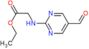 ethyl 2-[(5-formylpyrimidin-2-yl)amino]acetate