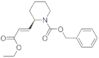 [R-(E)]-2-(3-Ethoxy-3-oxo-1-propenyl)-1-piperidinecarboxylic Acid Phenylmethyl Ester