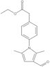 Ethyl 4-(3-formyl-2,5-dimethyl-1H-pyrrol-1-yl)benzeneacetate