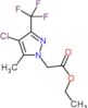 ethyl [4-chloro-5-methyl-3-(trifluoromethyl)-1H-pyrazol-1-yl]acetate